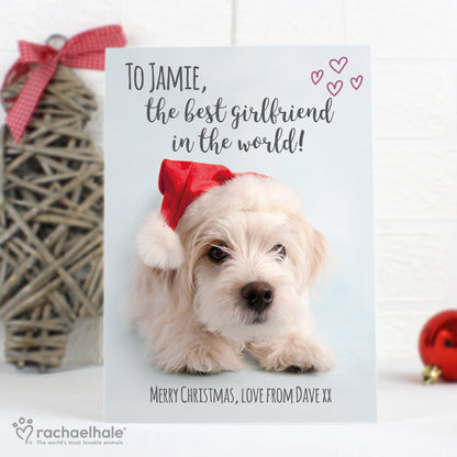 Personalised Rachael Hale Terrier Christmas Card - image 4