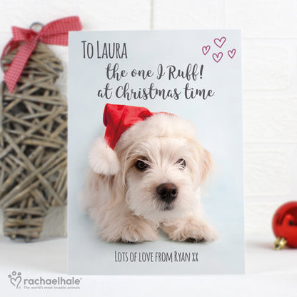 Personalised Rachael Hale Terrier Christmas Card - image 5