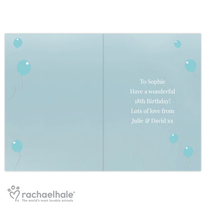 Personalised Rachael Hale 'Party 'Til You Drop' Card - image 3