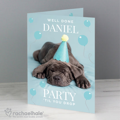 Personalised Rachael Hale 'Party 'Til You Drop' Card - image 7