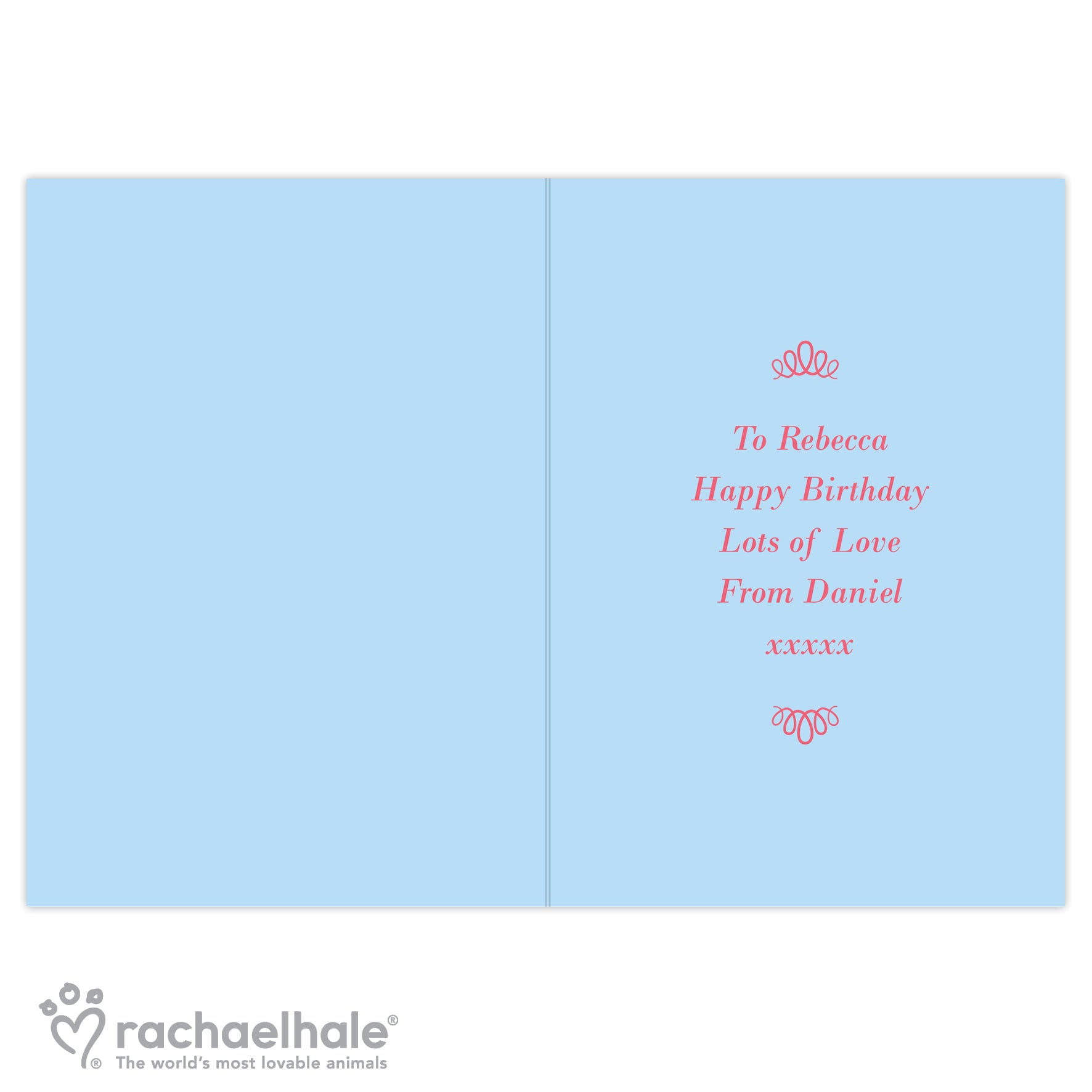 Personalised Rachael Hale Fabulous Birthday Card - image 3