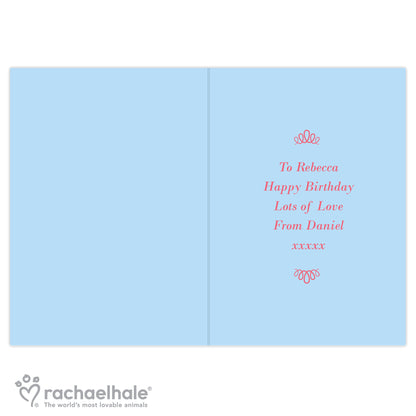 Personalised Rachael Hale Fabulous Birthday Card - image 3