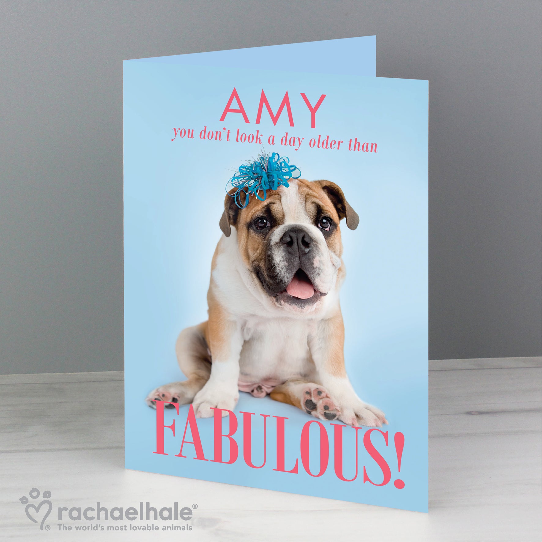 Personalised Rachael Hale Fabulous Birthday Card - image 4