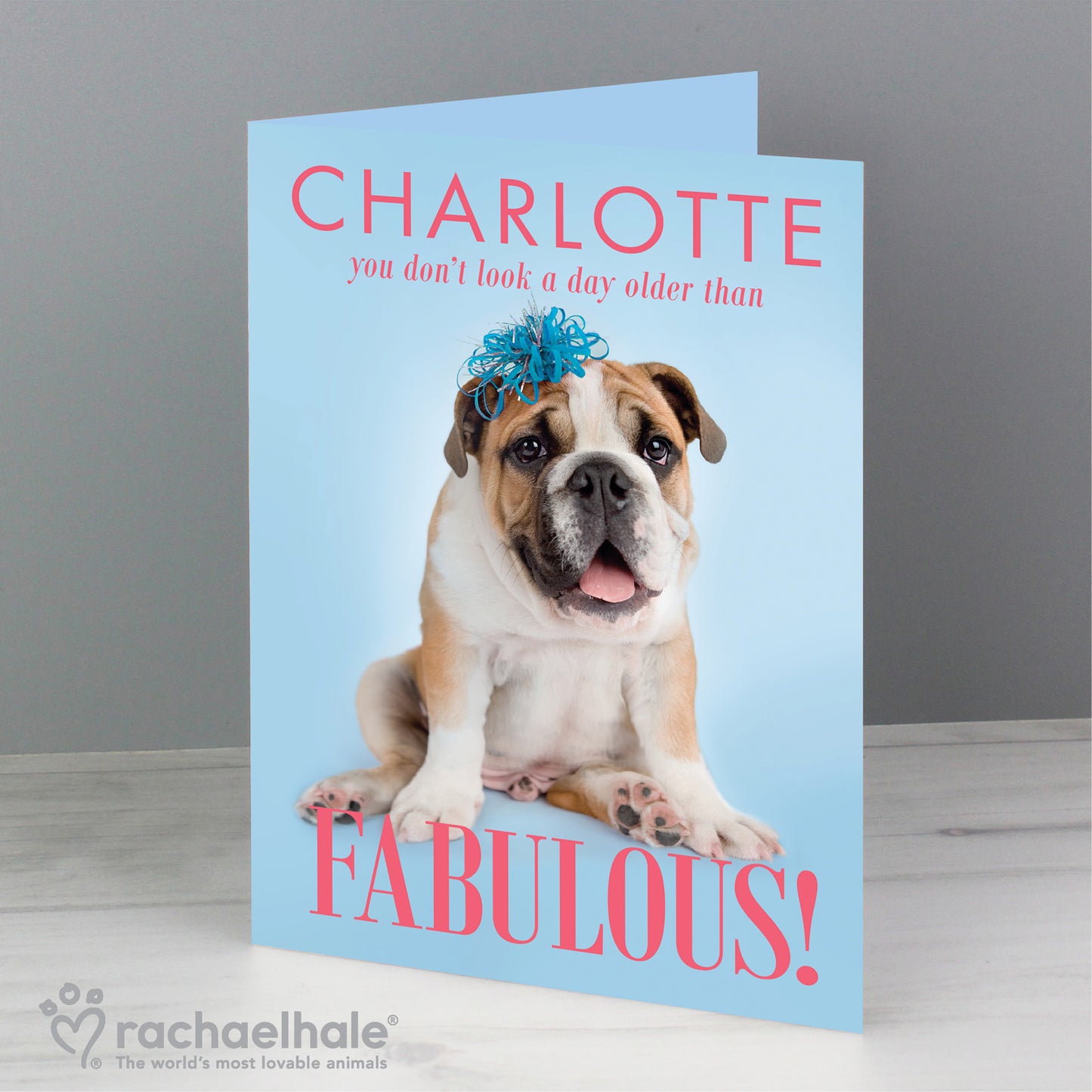 Personalised Rachael Hale Fabulous Birthday Card - image 5