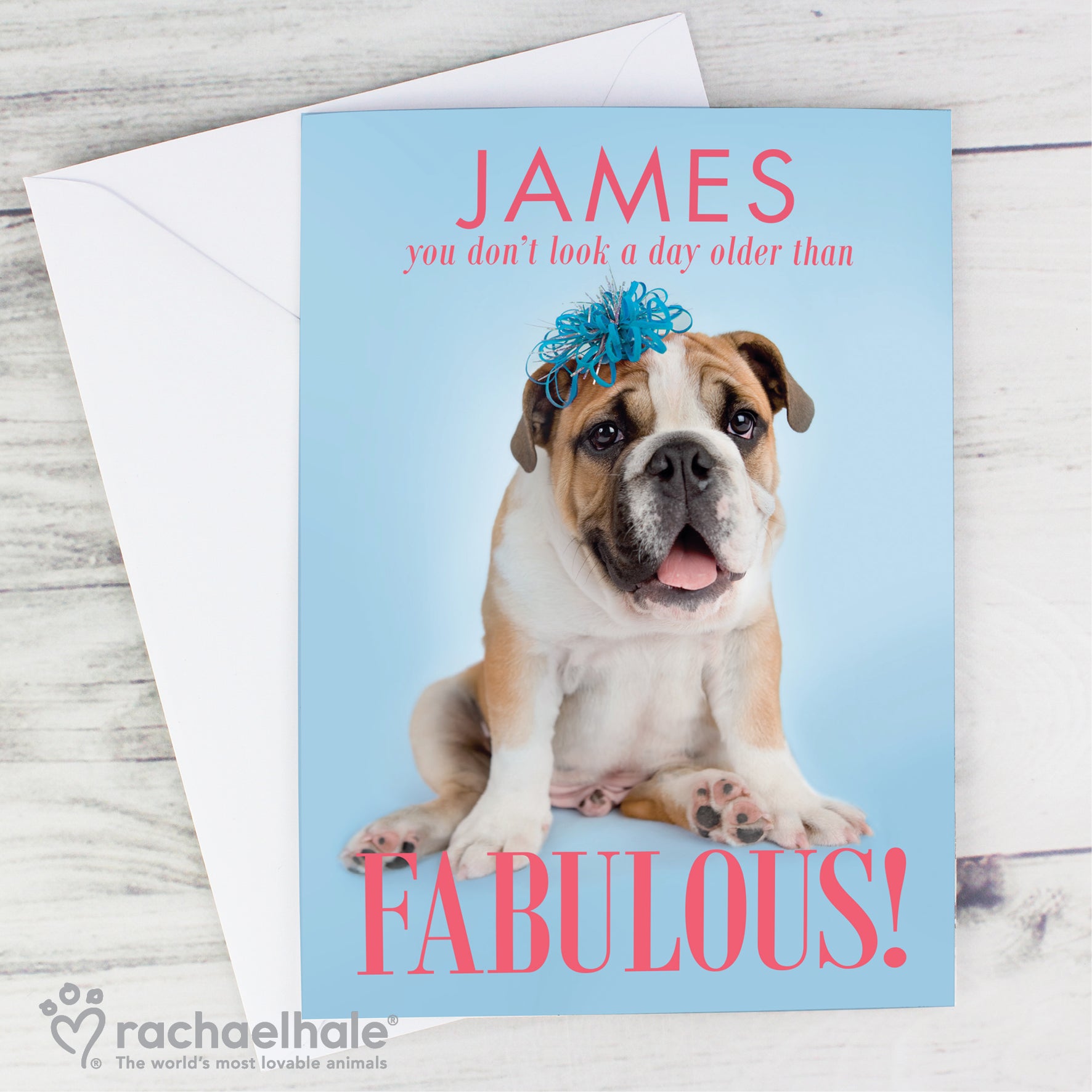 Personalised Rachael Hale Fabulous Birthday Card - image 6