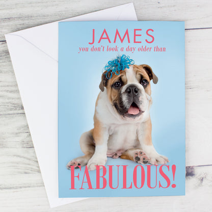 Personalised Rachael Hale Fabulous Birthday Card - image 8
