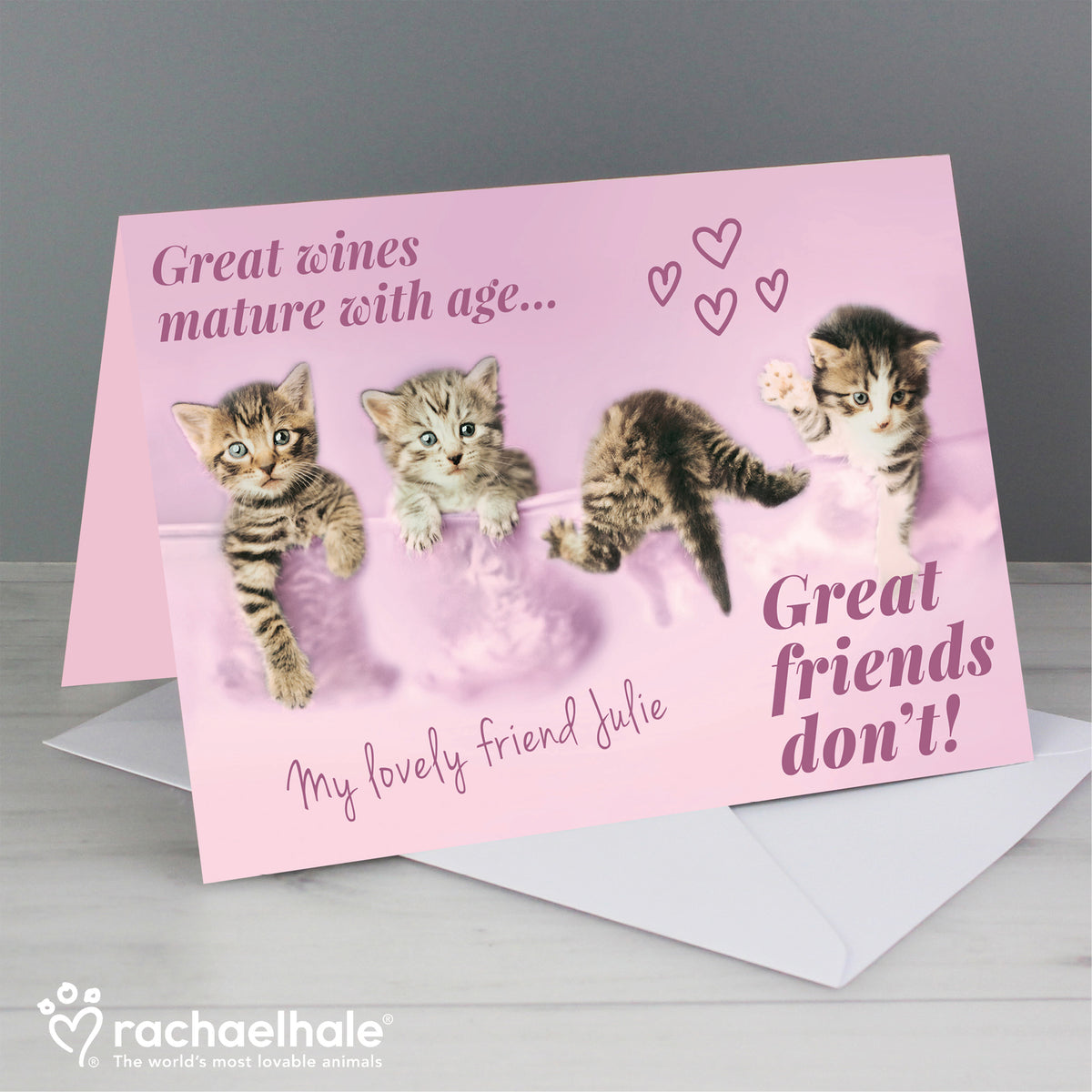 Personalised Rachael Hale 'Great Friends' Card - image 4