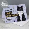 Personalised Rachael Hale You're the Cats Whiskers Card from Heartfelt Gifts