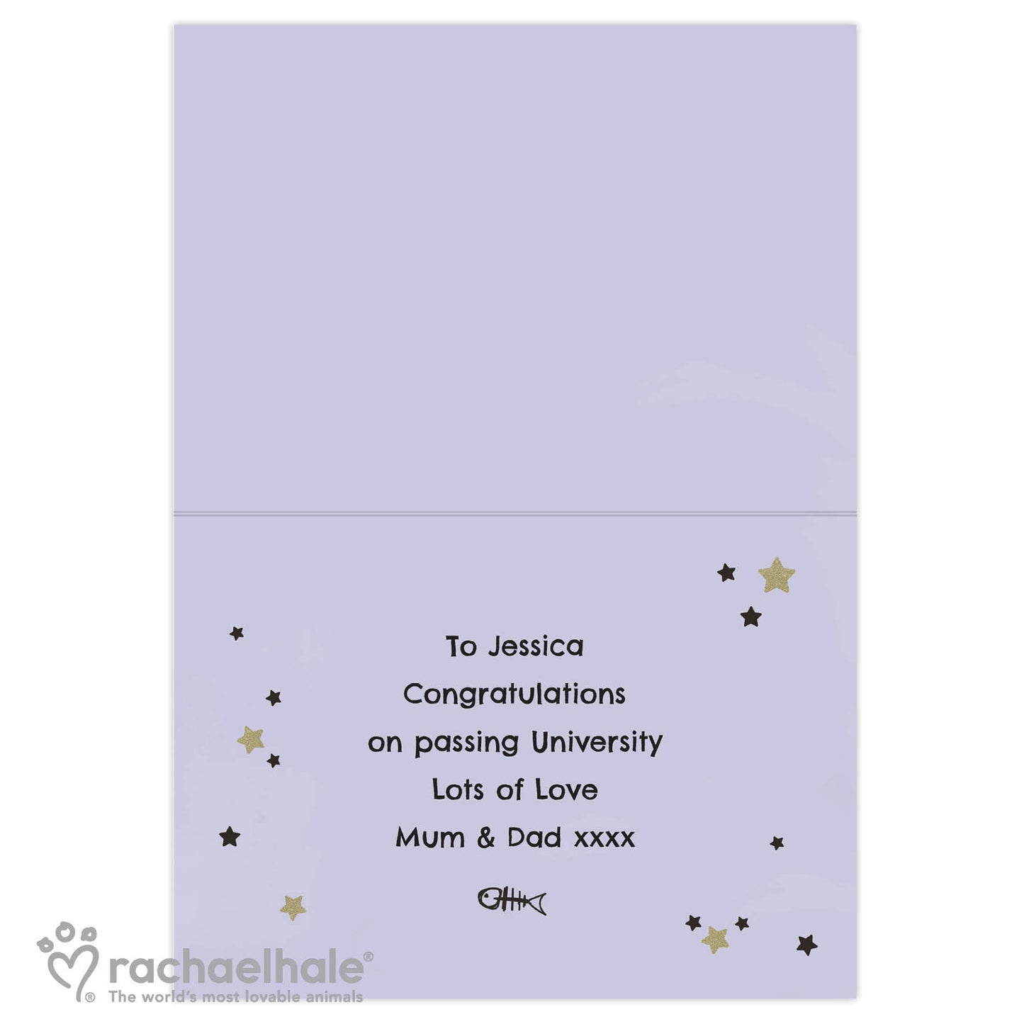 Personalised Rachael Hale You're the Cats Whiskers Card - image 3