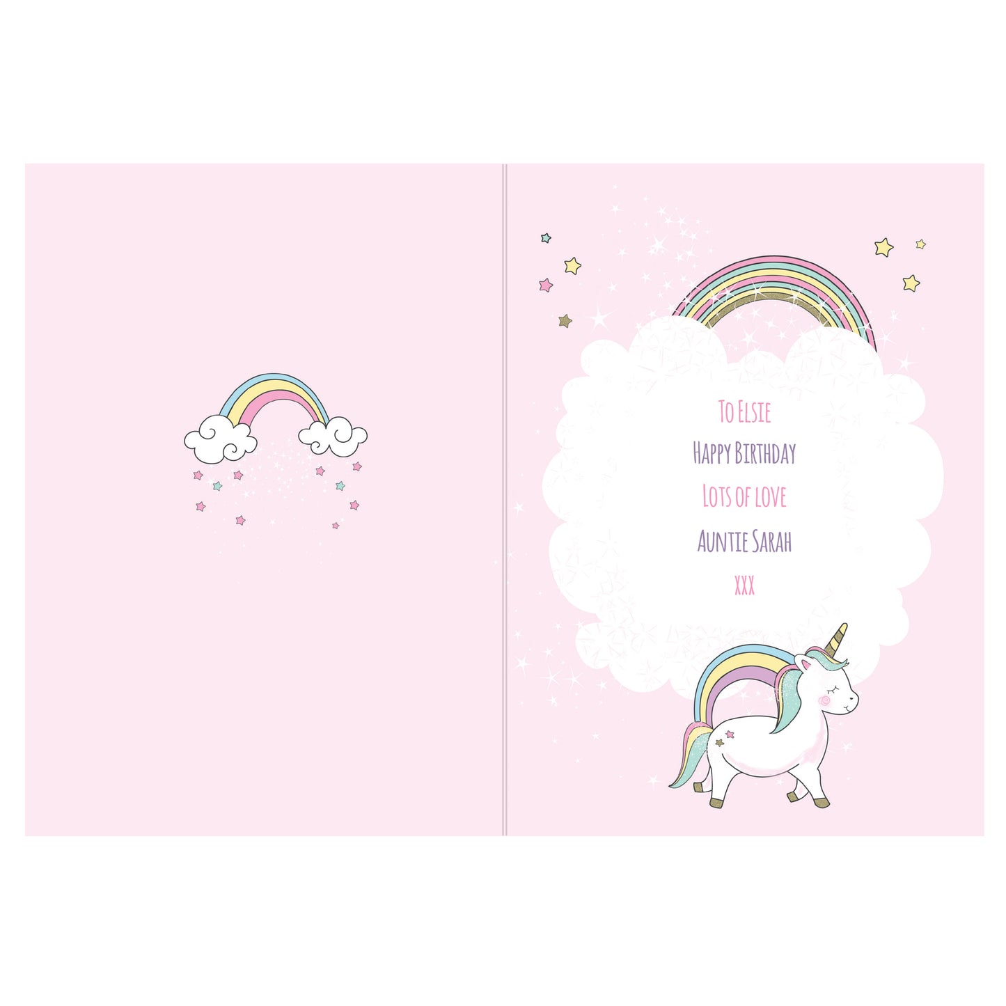Personalised Baby Unicorn Card - image 10