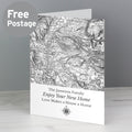 Personalised 1805 - 1874 Old Series Map Compass Card from Heartfelt Gifts