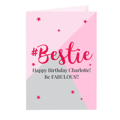 Personalised #Bestie Card - image 2