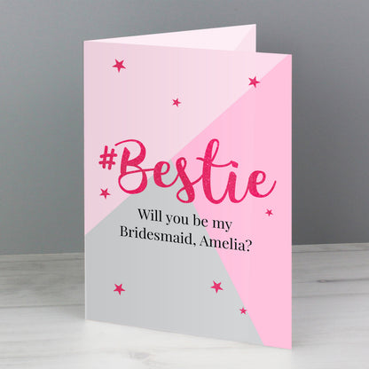 Personalised #Bestie Card - image 3