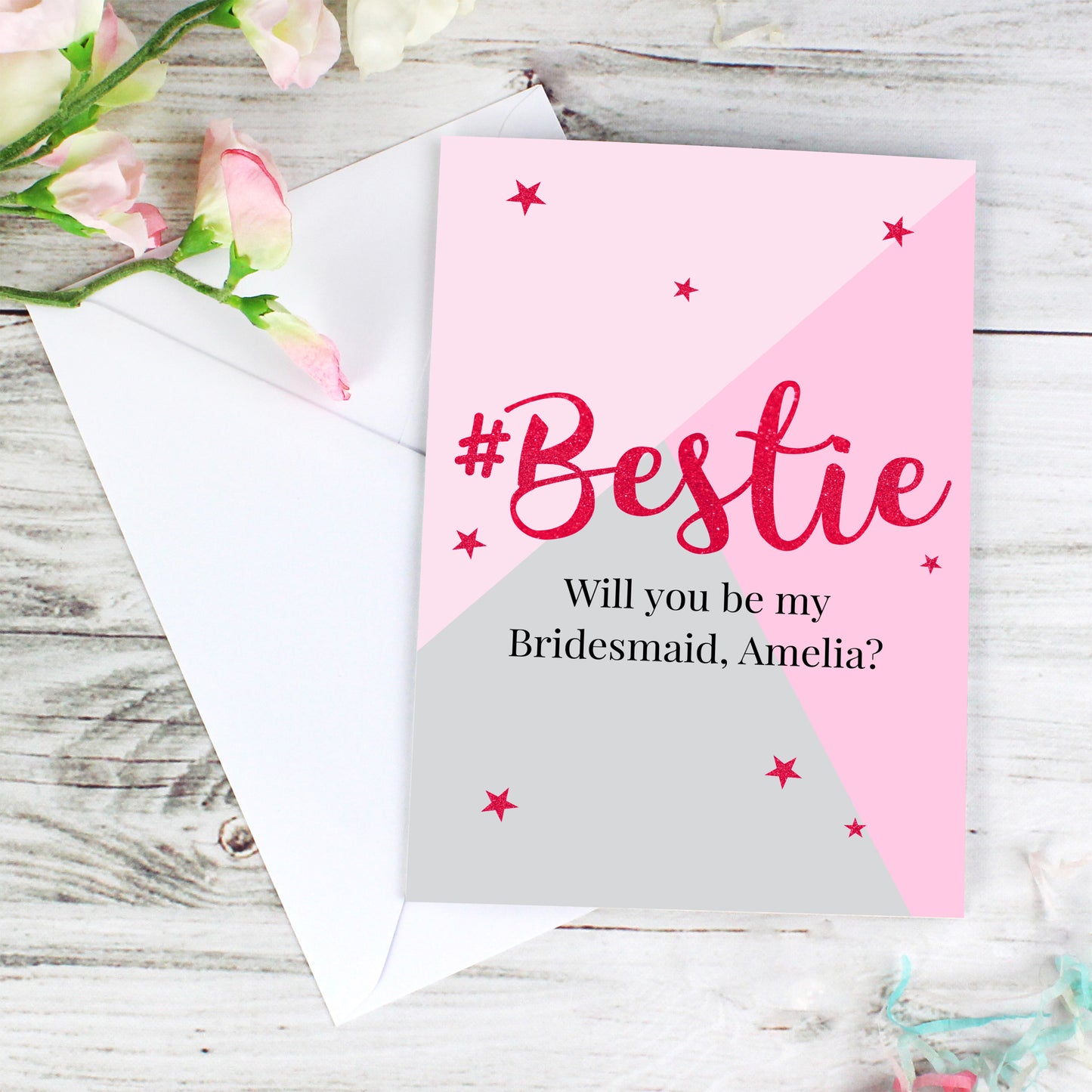 Personalised #Bestie Card - image 5