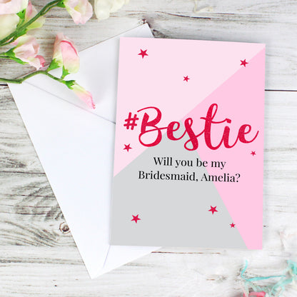 Personalised #Bestie Card - image 5