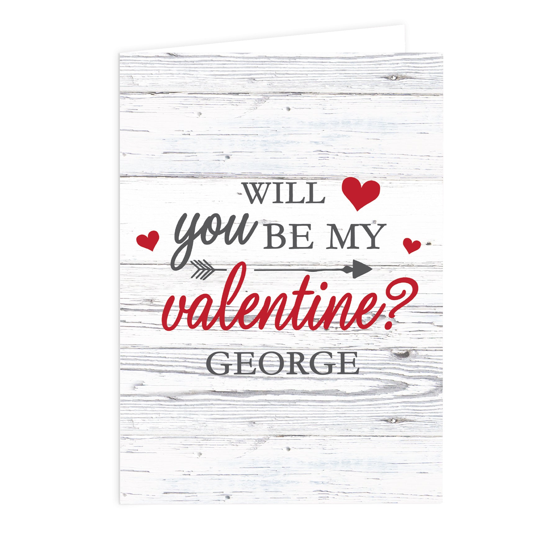 Personalised Be My Valentine Card - image 2
