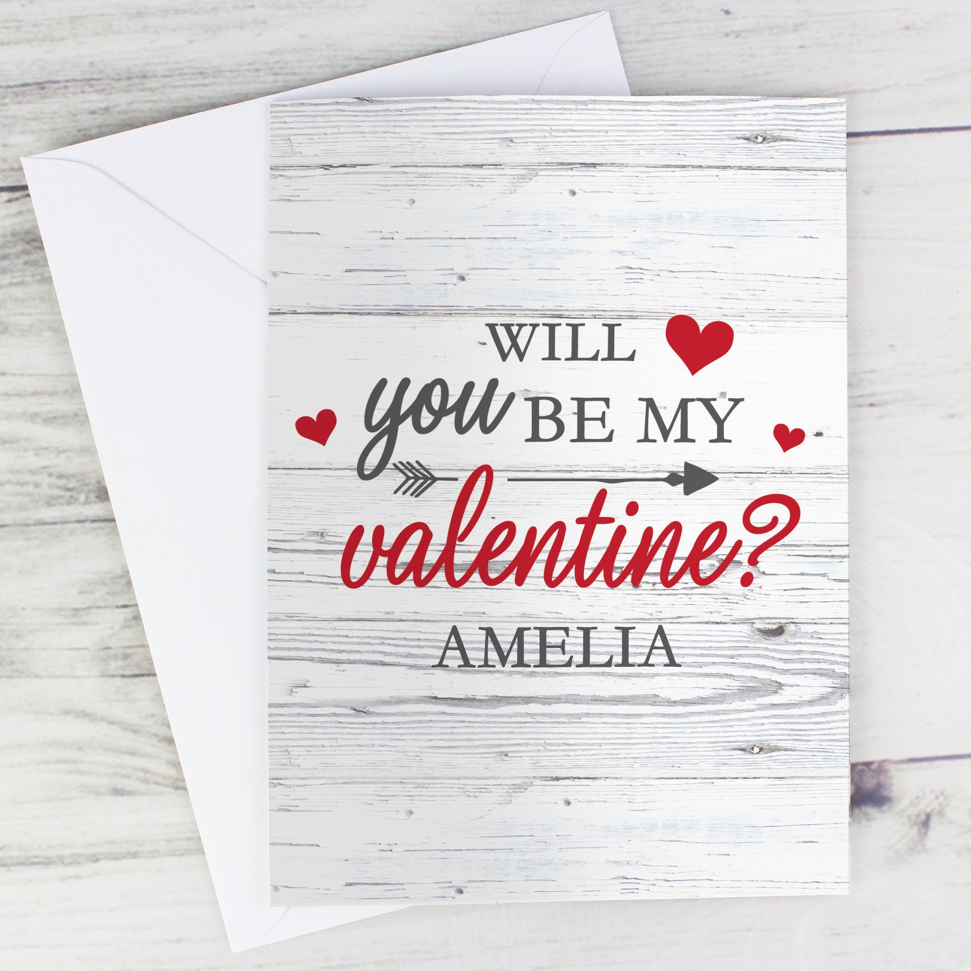Personalised Be My Valentine Card - image 3