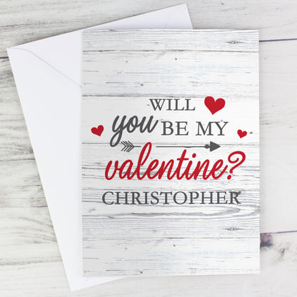 Personalised Be My Valentine Card - image 6