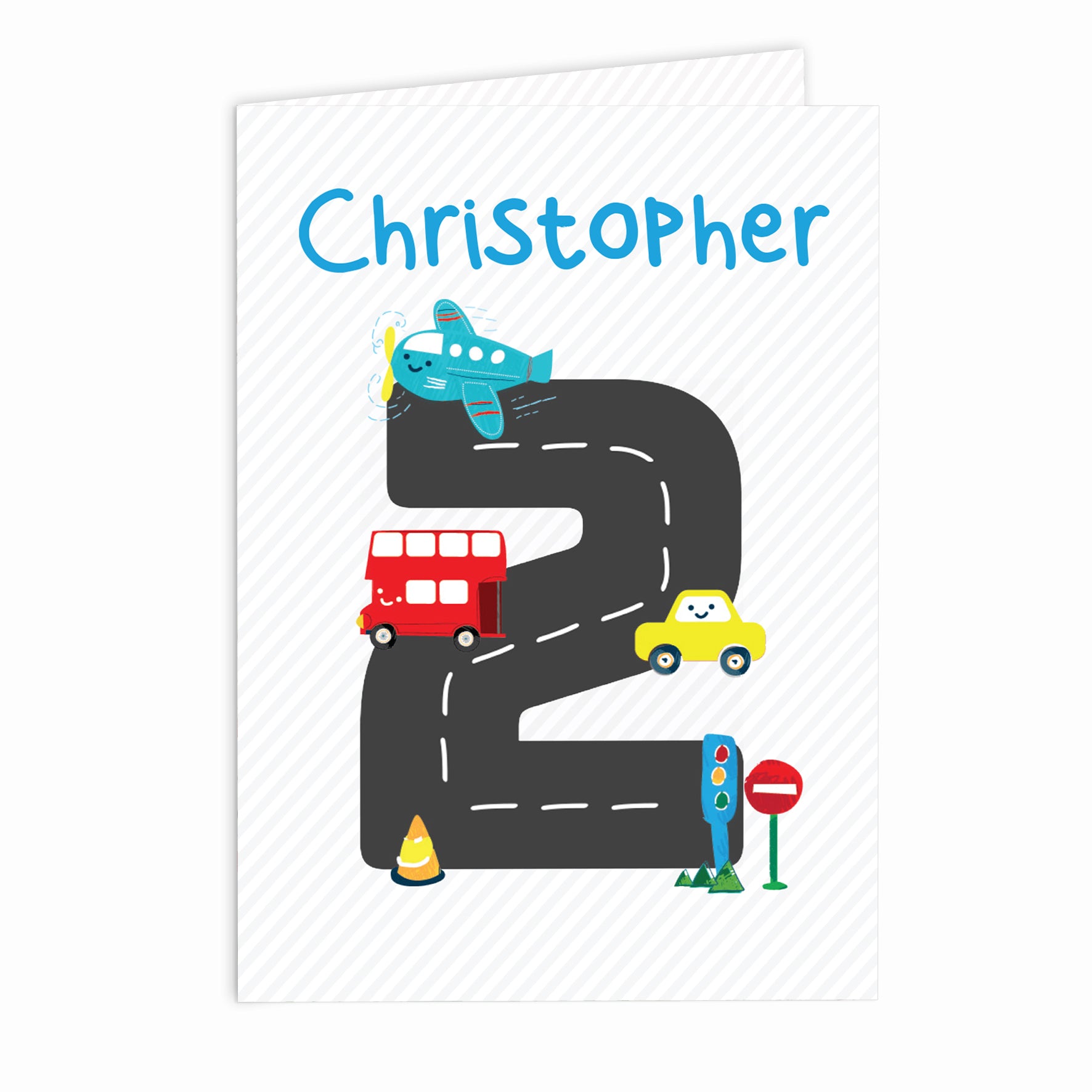 Personalised Vehicles Birthday Card - image 2
