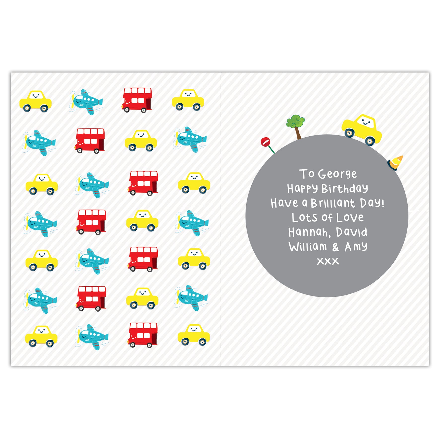 Personalised Vehicles Birthday Card - image 4