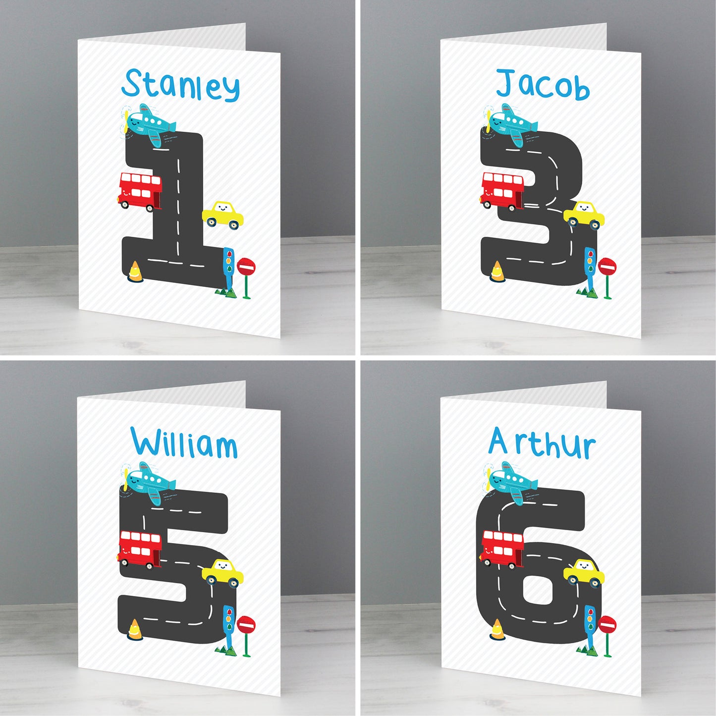 Personalised Vehicles Birthday Card - image 5
