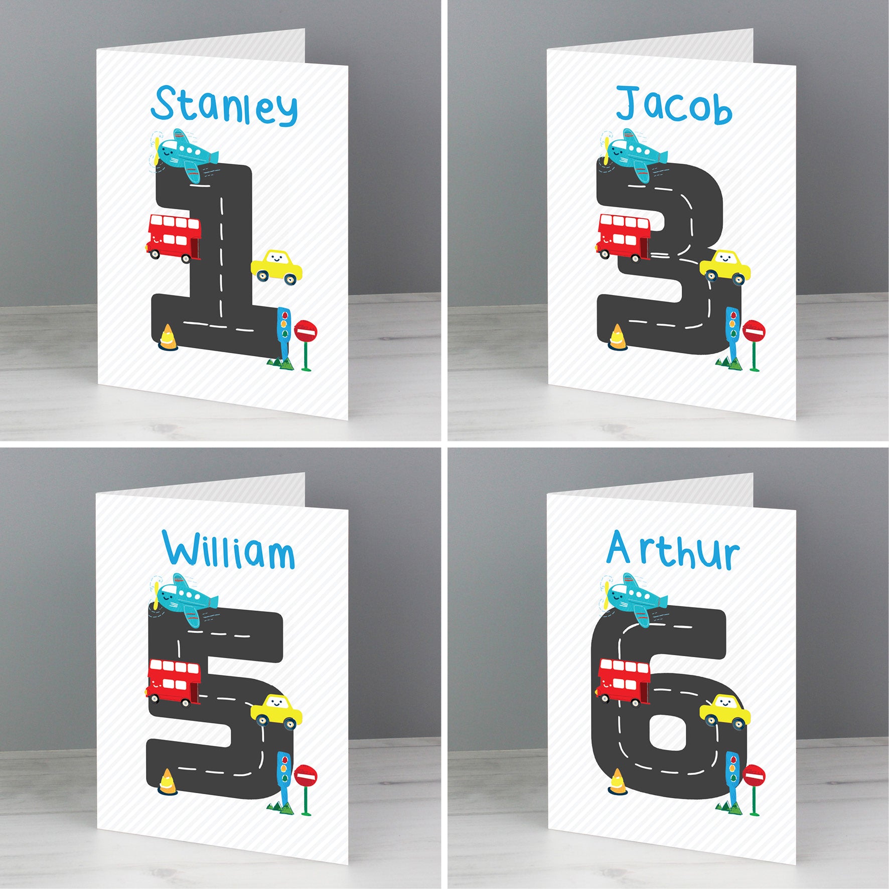 Personalised Vehicles Birthday Card - image 5