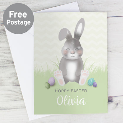 Personalised Easter Bunny Card from Heartfelt Gifts