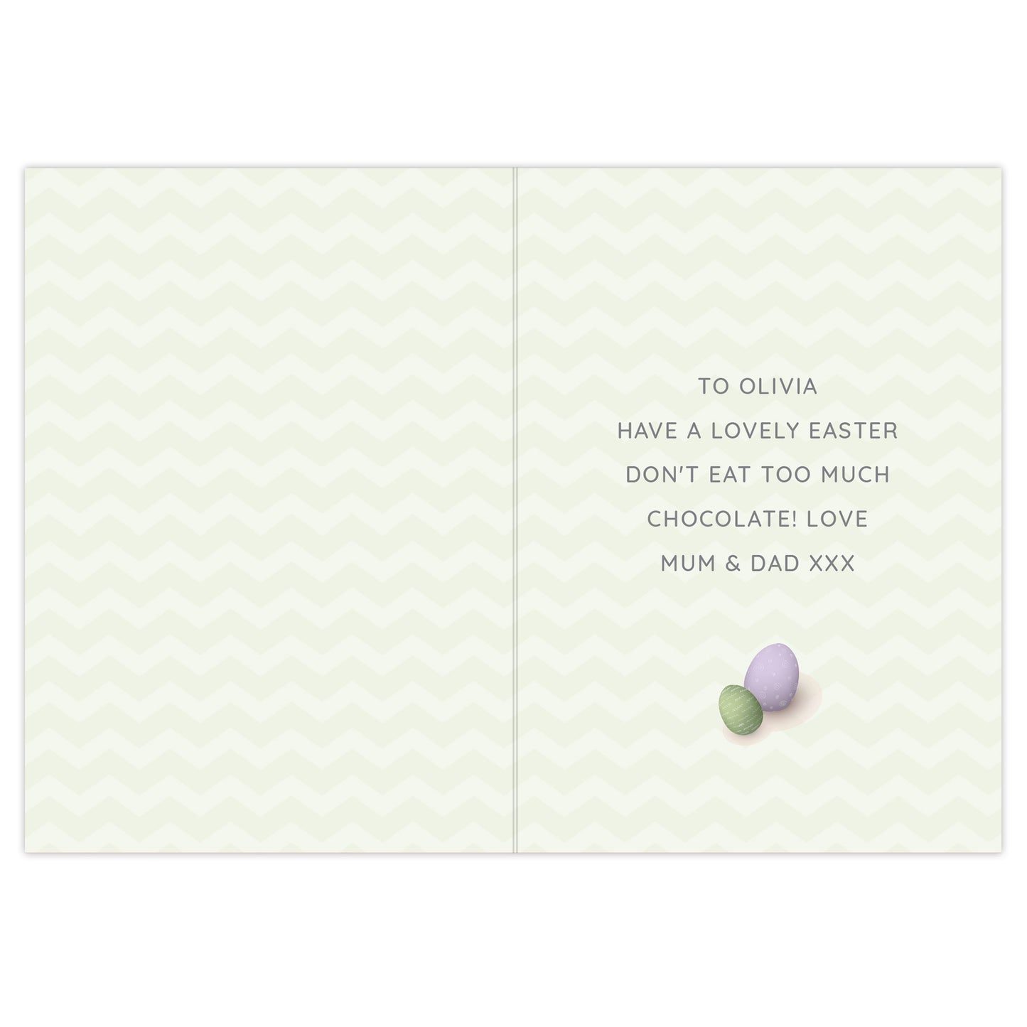 Personalised Easter Bunny Card - image 3