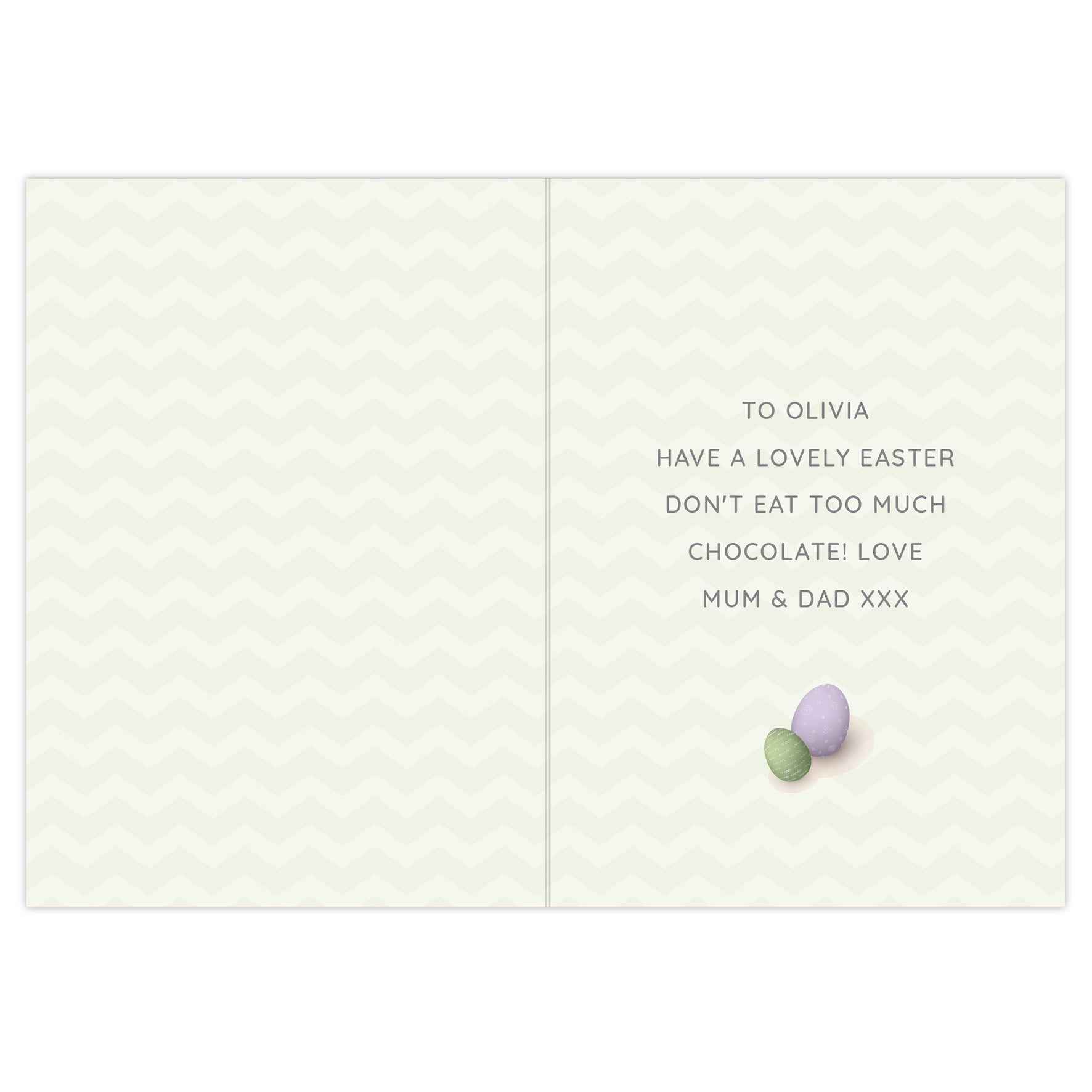 Personalised Easter Bunny Card - image 3
