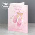 Personalised Swan Lake Ballet Card from Heartfelt Gifts