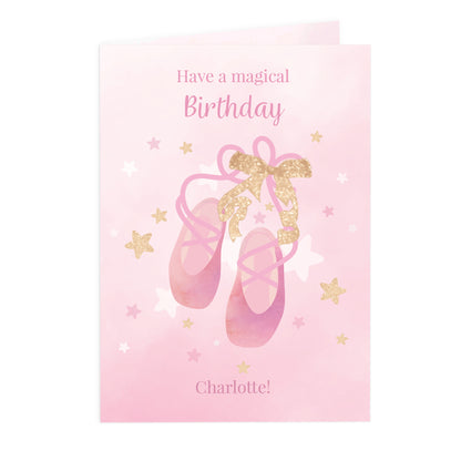 Personalised Swan Lake Ballet Card - image 2