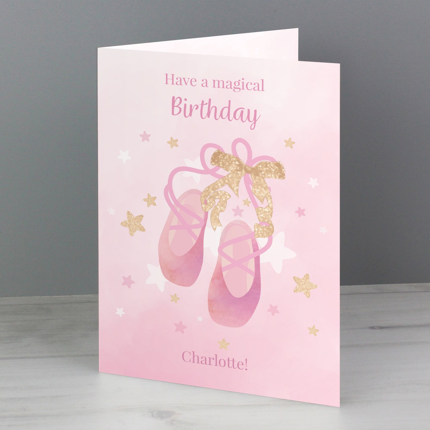 Personalised Swan Lake Ballet Card - image 3