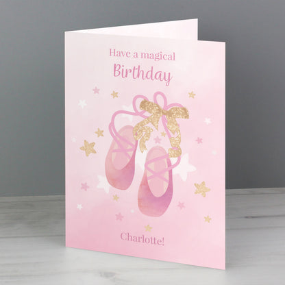 Personalised Swan Lake Ballet Card - image 3