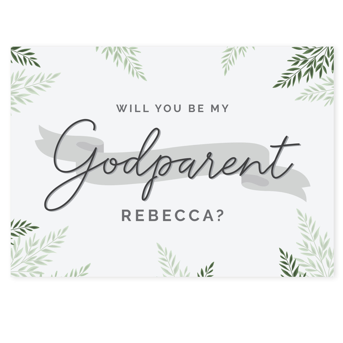 Personalised Godparent Card - image 2