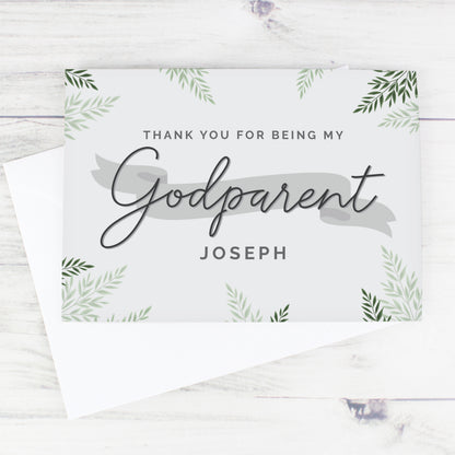 Personalised Godparent Card - image 4