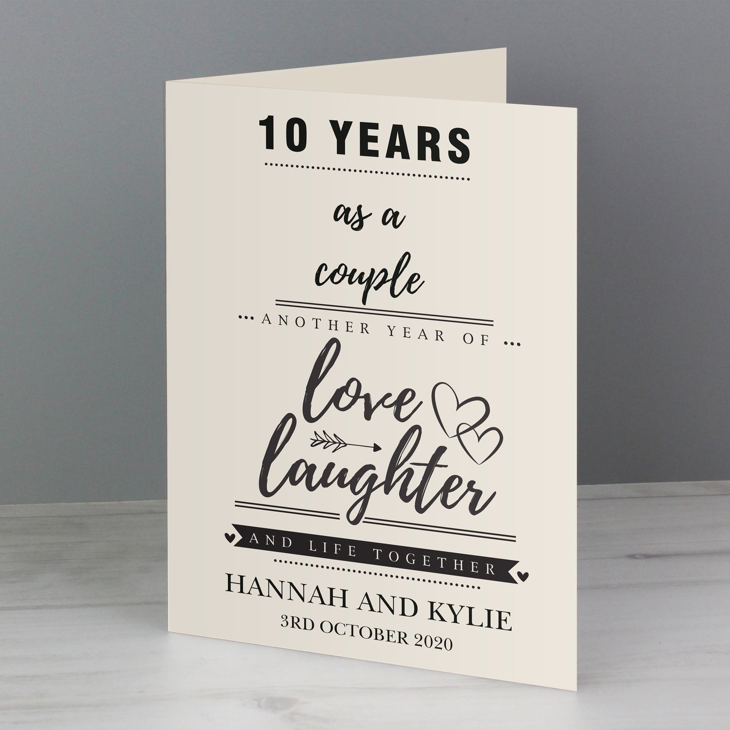 Personalised Anniversary Card - image 4