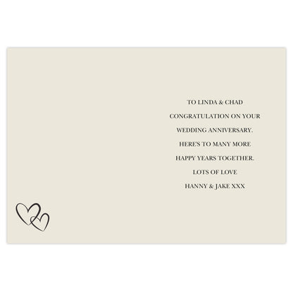 Personalised Anniversary Card - image 6