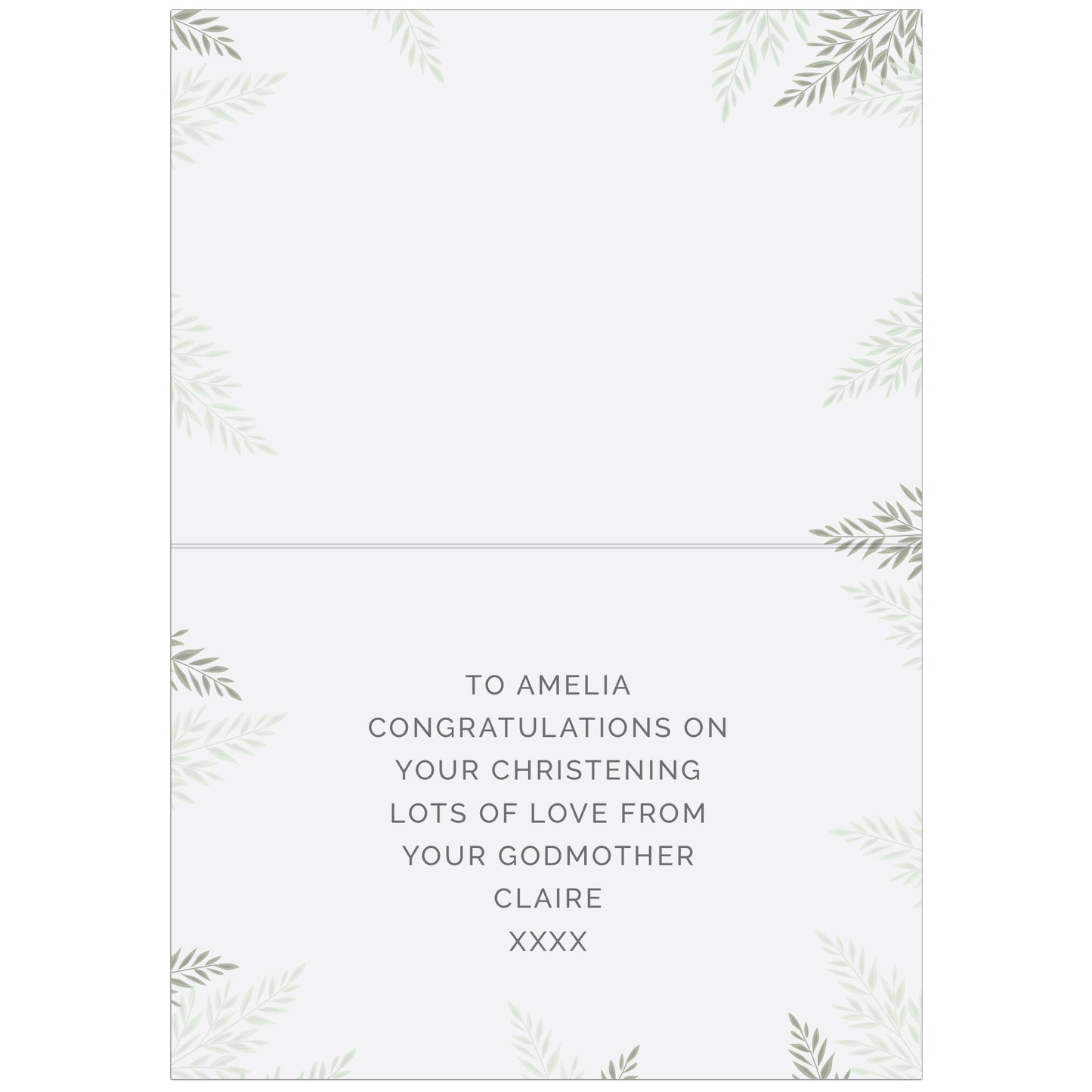 Personalised Christening Card - image 3
