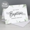 Personalised Baptism Card from Heartfelt Gifts