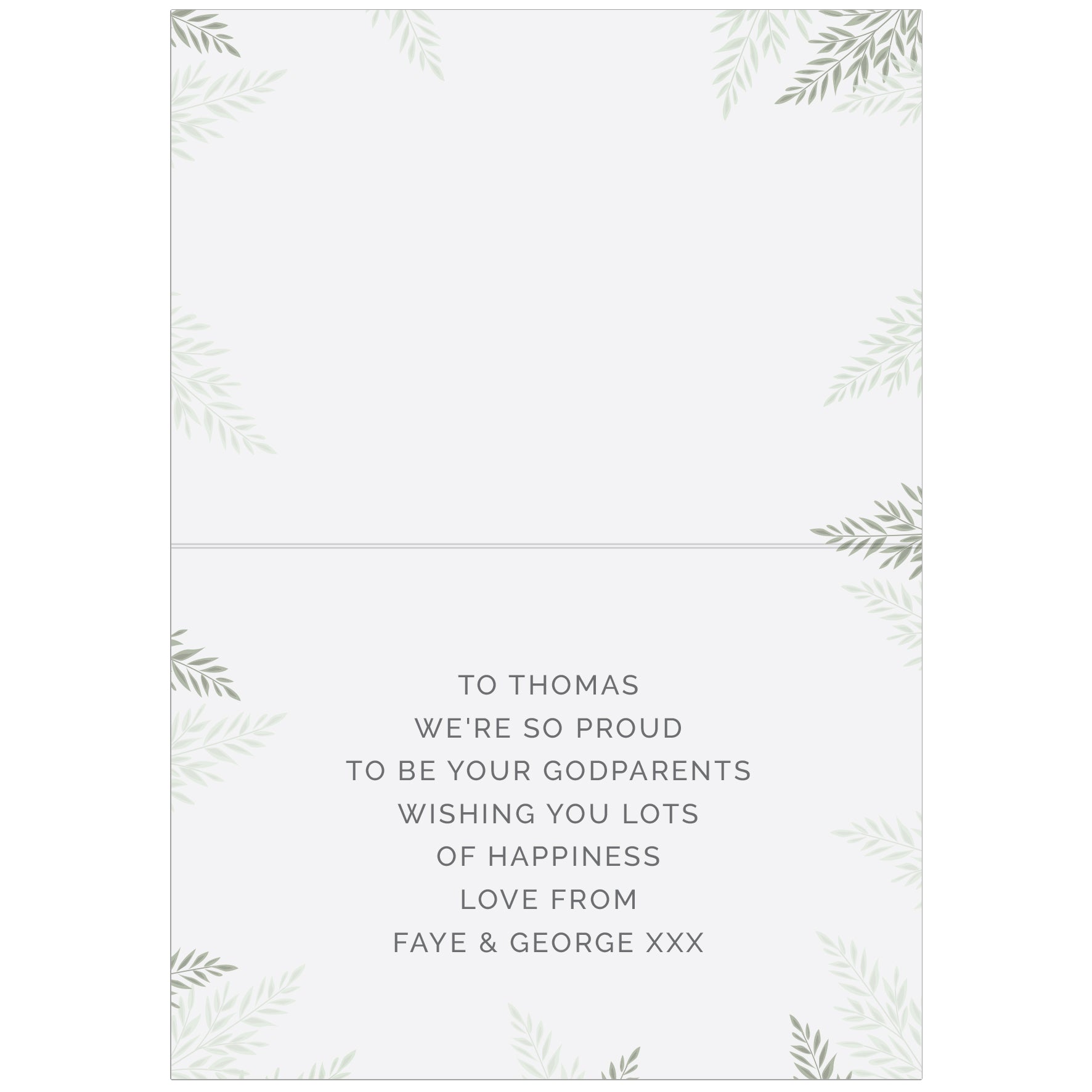 Personalised Baptism Card - image 3