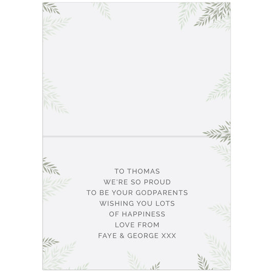 Personalised Baptism Card - image 3