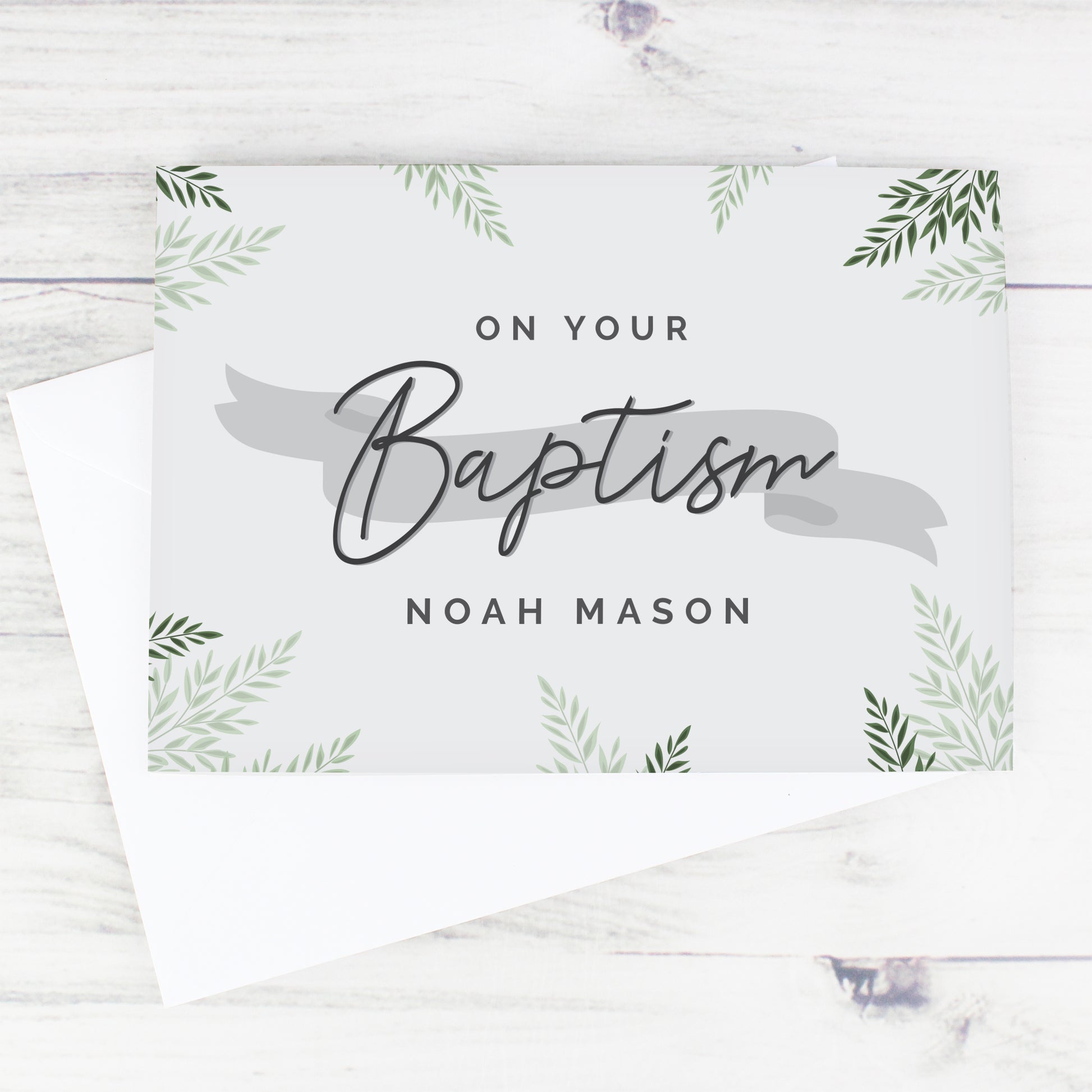 Personalised Baptism Card - image 4