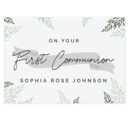 Personalised First Communion Card - image 2