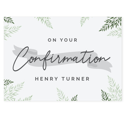 Personalised Confirmation Card - image 2