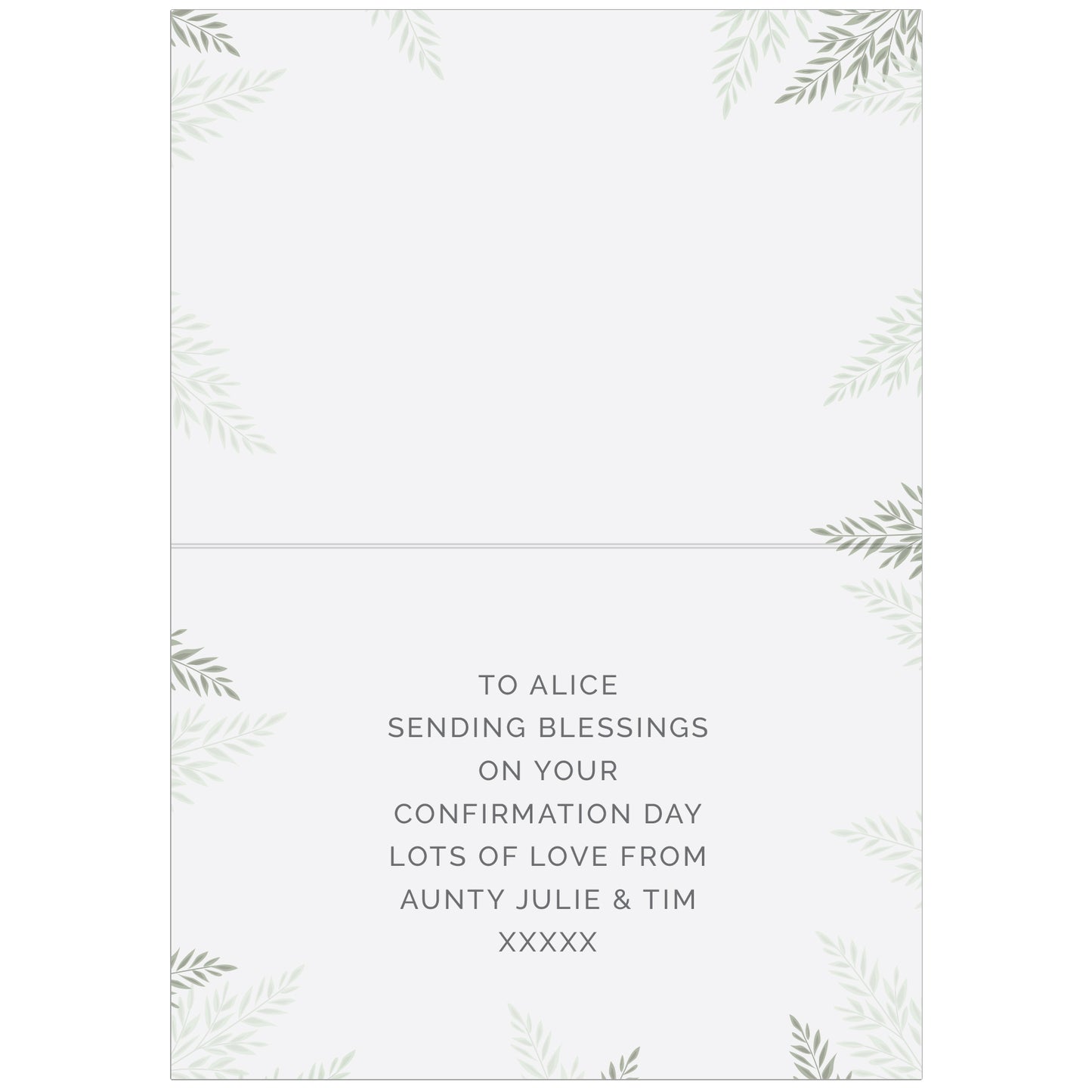 Personalised Confirmation Card - image 3