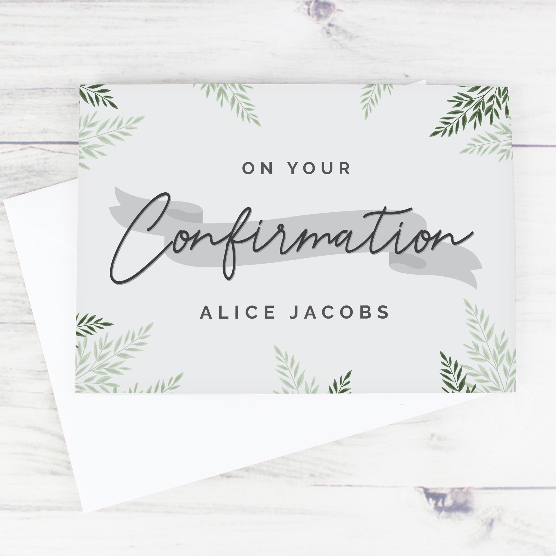 Personalised Confirmation Card - image 4