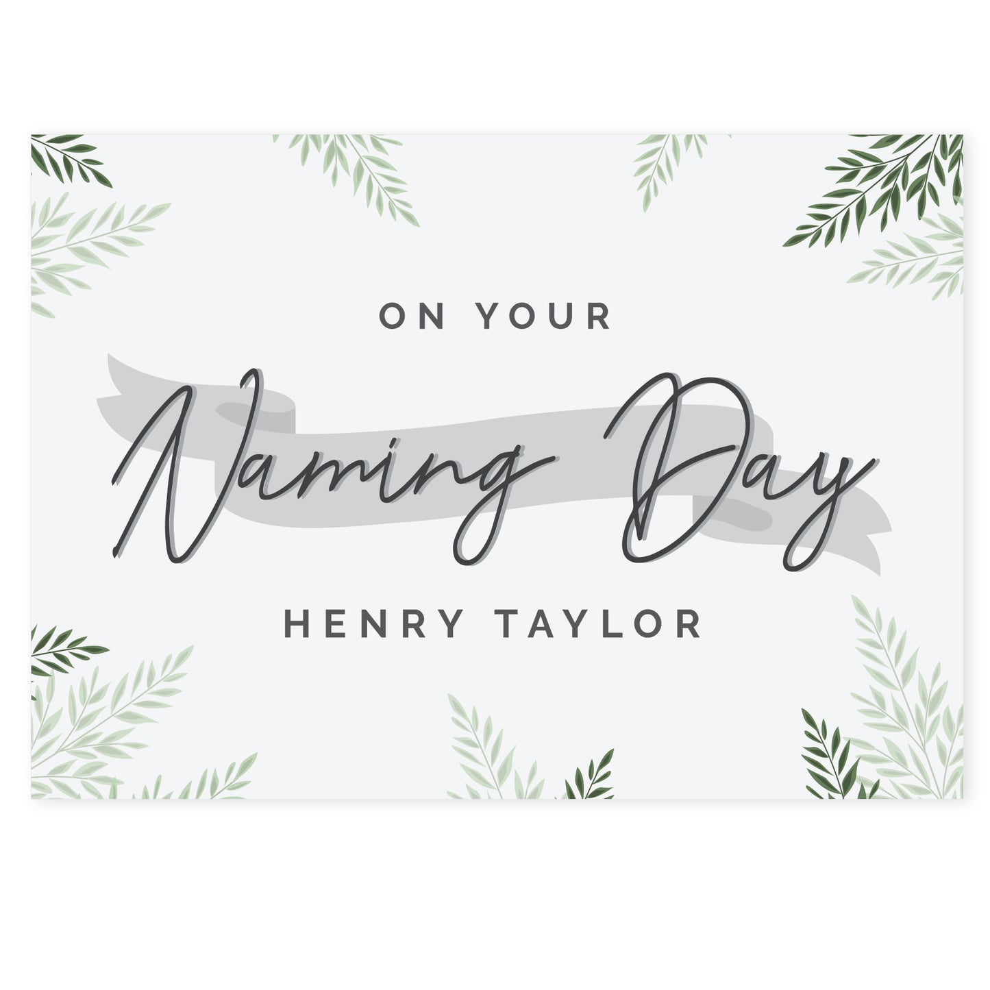 Personalised Naming Day Card - image 2
