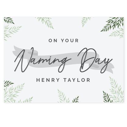 Personalised Naming Day Card - image 2