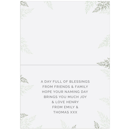 Personalised Naming Day Card - image 3