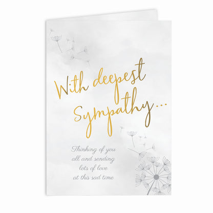 Personalised Deepest Sympathy Card - image 2